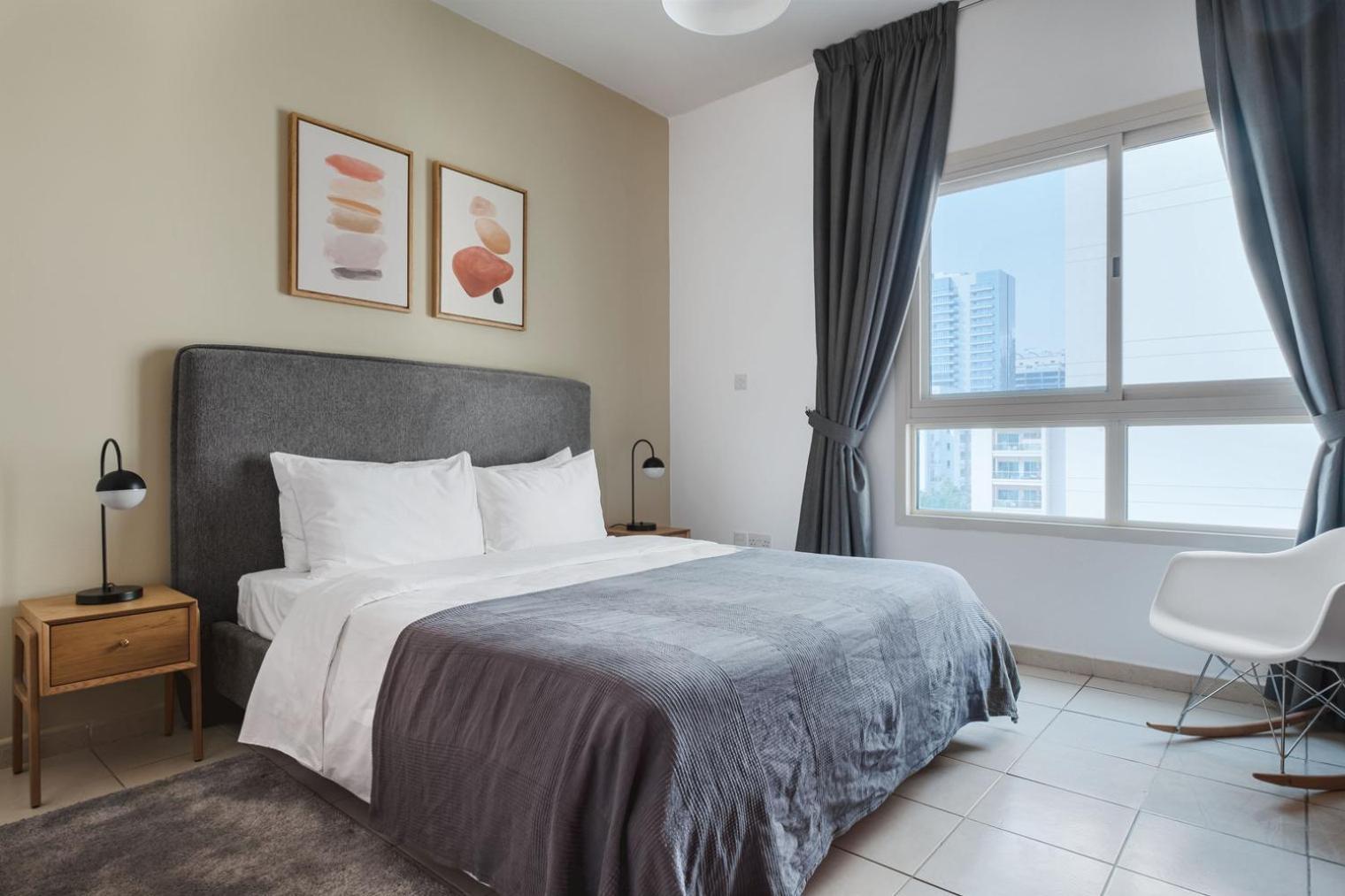Blueground Greens City View Furnished Dxb-1533 Apartment