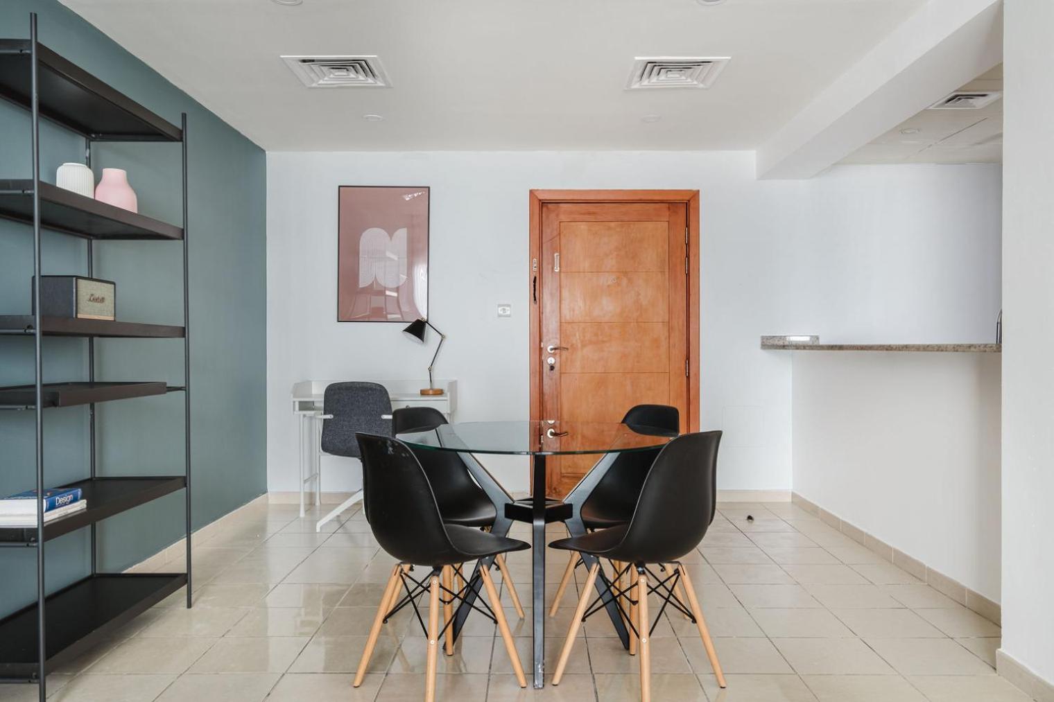 Blueground Greens City View Furnished Dxb-1533 * Dubai