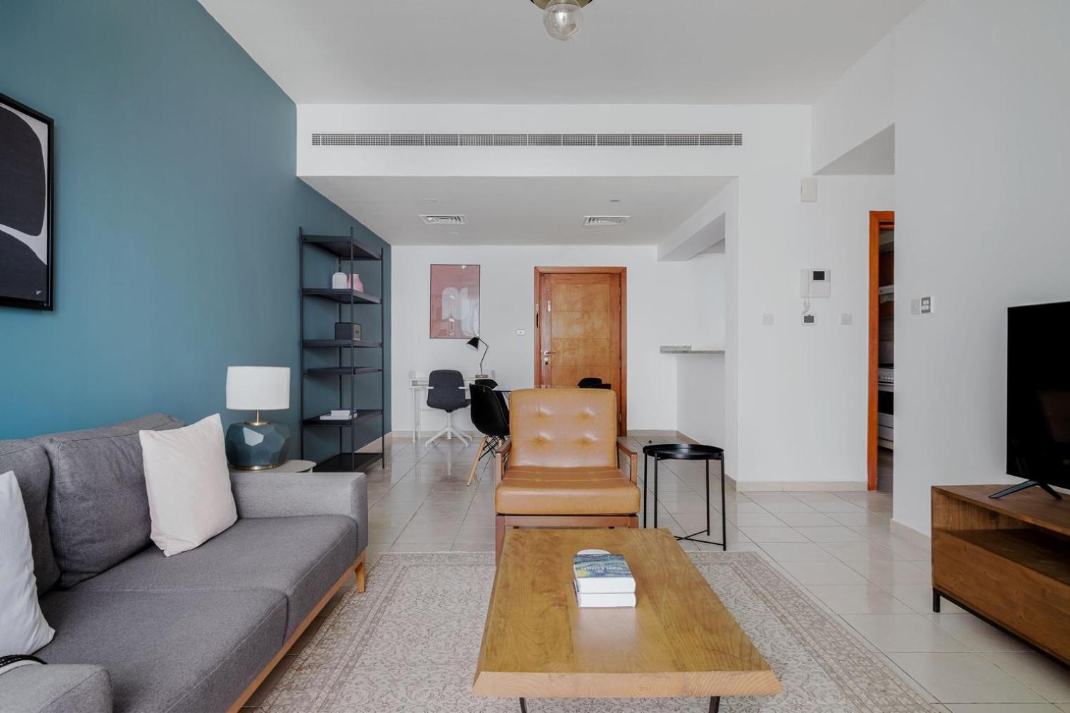 Apartment Blueground Greens City View Furnished Dxb-1533 *